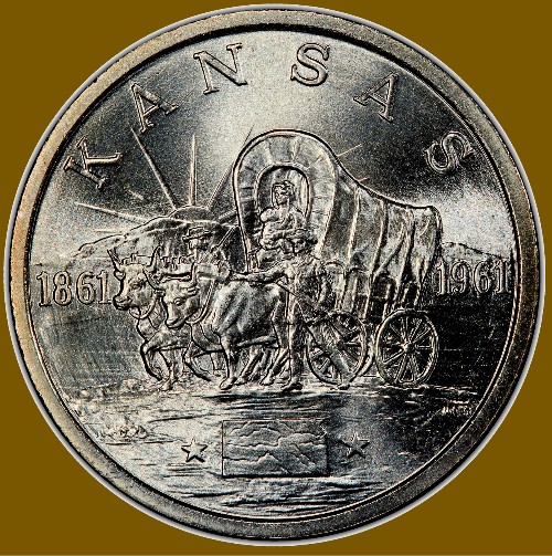 Commems-Collection-Classic:-1961-Kansas-Statehood-Centennial