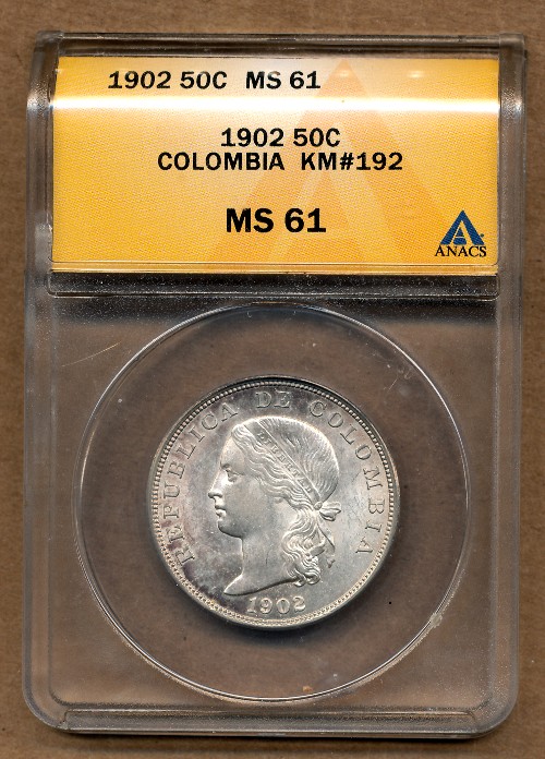 Commems-Collection-World:-1902-Columbia-50-Centavos