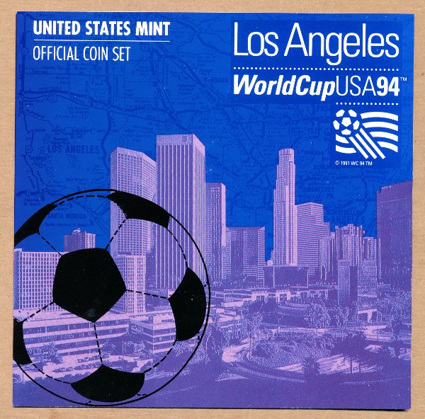 Commems-Collection-Modern:-1994-World-Cup-Official-Coin-Sets---Venues