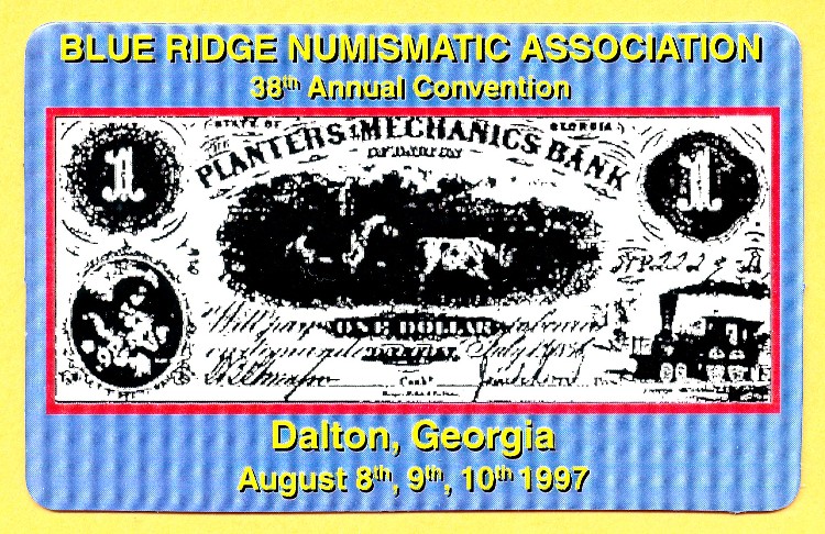 Commems-Collection-Exonumia:-1997-98-B-R-N-A-Convention-Phone-Cards