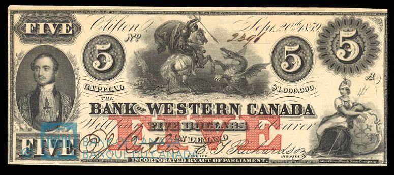 Commems-Collection-Canadian:-2014-Bank-Of-Western-Canada---Coin-2-Of-4