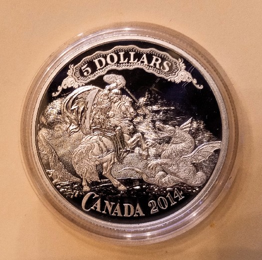 Commems-Collection-Canadian:-2014-Bank-Of-Western-Canada---Coin-2-Of-4