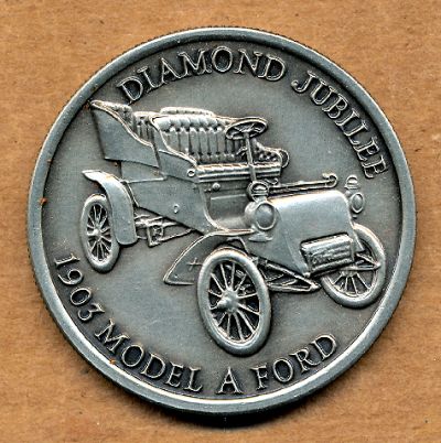 Commems-Collection-Medals:-1978-Ford-Motor-Company---75th-Anniversary