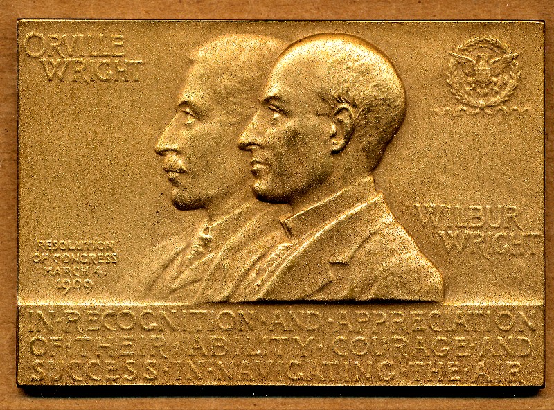 Commems-Collection-Medals:-1909-Wright-Brothers---US-Congress