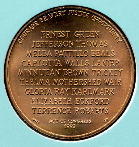 Commems-Collection-Modern:-2007-Little-Rock-Coin-And-Medal-Set
