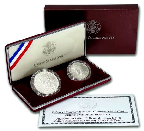 Commems-Collection-Modern:-1998-Kennedy-Collector's-Set