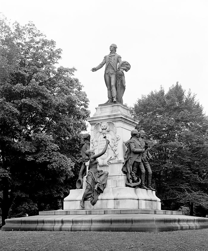 Commems-Collection-Classic:-1900-Lafayette-Memorial---First-Monument-Design
