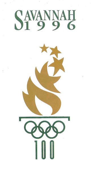 Commems-Collection-Medals:-1992-Atlanta-Olympics---Savannah-Flag-Arrival