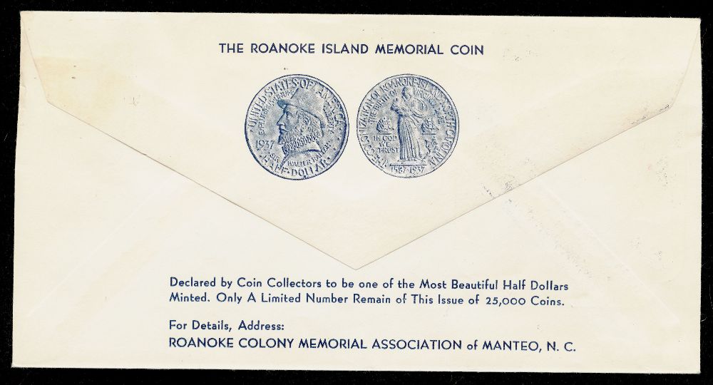 Commems-Collection-Classic:-Quick-Bits-131---1937-Virginia-Dare-FDC