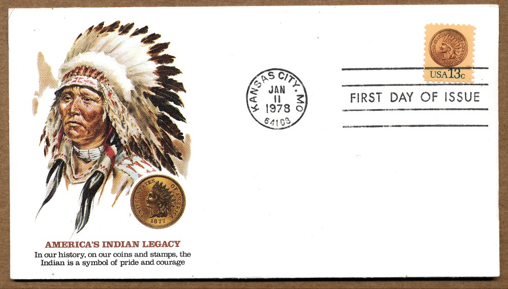 Commems-Collection-Philately-Friday:--#06---1978-US-/-Indian-Head-Cent