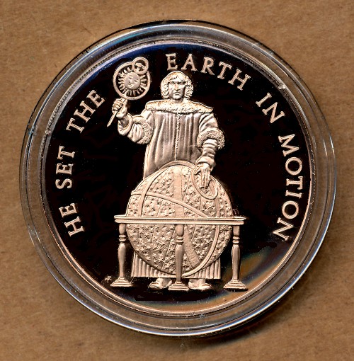 Commems-Collection-Medals:-1973-Nicolaus-Copernicus-500th-Anniversary