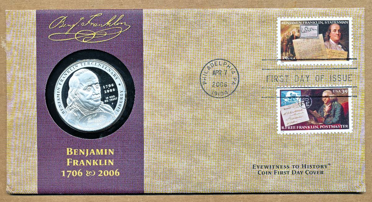 Commems-Collection-Modern:-2006-Benjamin-Franklin-Tercentenary---Part-III-/-The-Coins