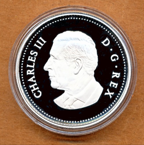 Commems-Collection-Canadian:-2024-Royal-Canadian-Air-Force---Annual-Silver-Dollar-/-Regular-Edition