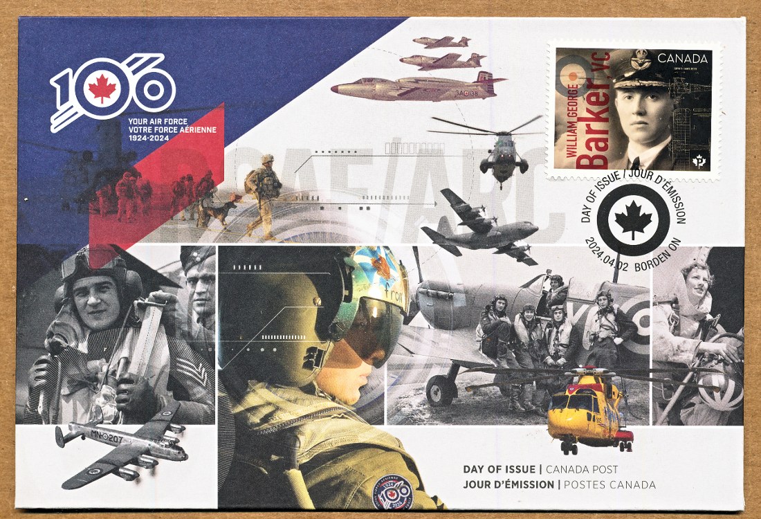 Commems-Collection-Canadian:-2024-Royal-Canadian-Air-Force---Annual-Silver-Dollar-/-Regular-Edition