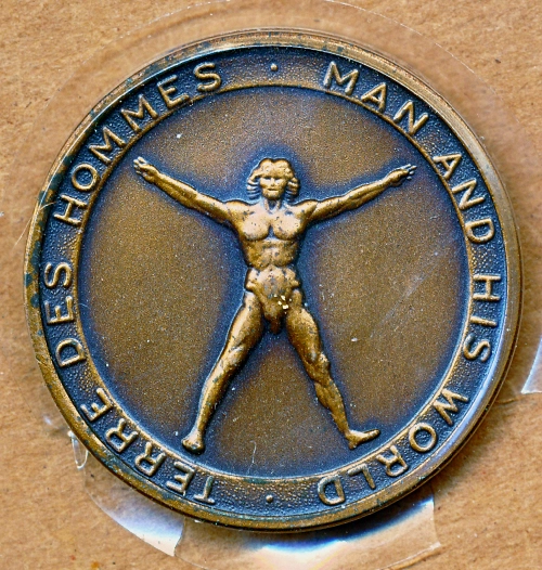 Commems-Collection-Canadian:-1967-Expo-67---Official-Medallion