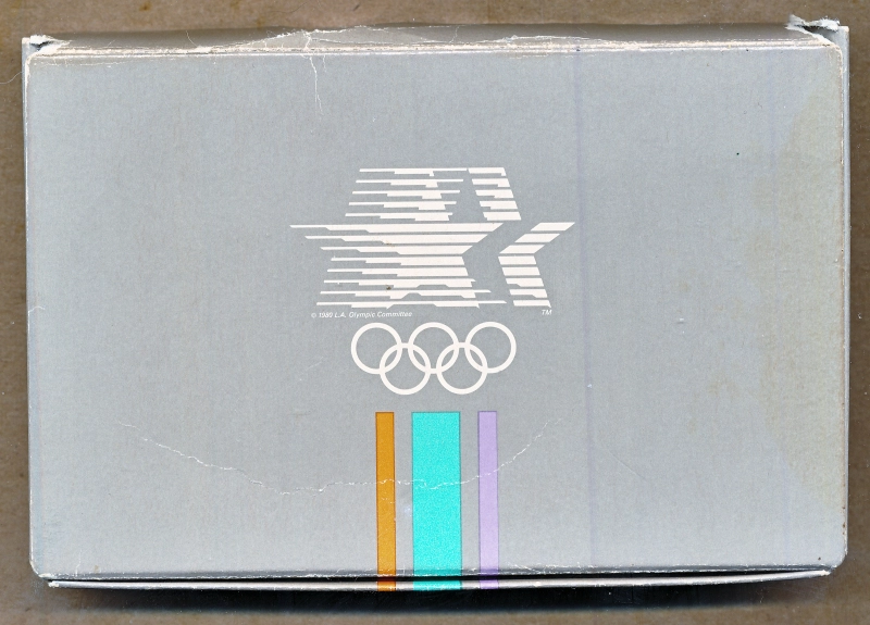 Commems-Collection-Medals:-1984-Los-Angeles-Sarajevo-Olympics-Friendship-Medal-&-Pin-Set