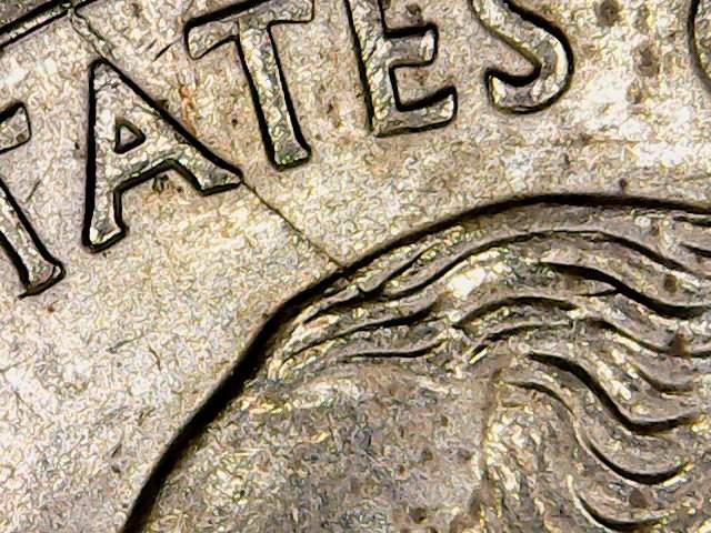 2003--P-Quarter-Die-Crack--Show-And-Tell-Spikehead