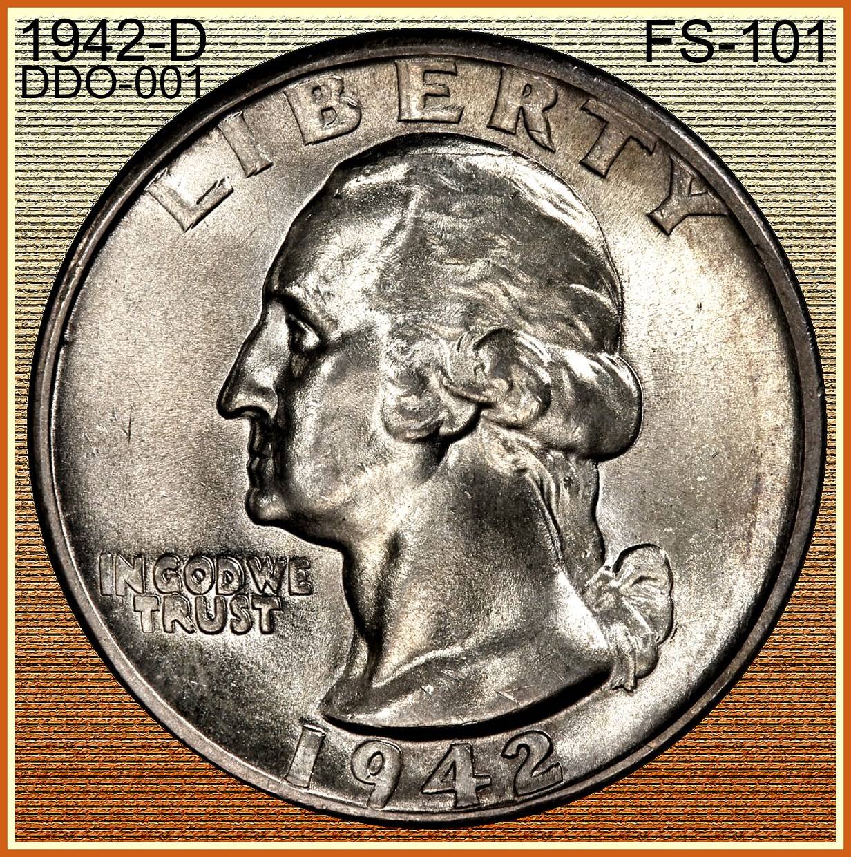 1942-D-Washington-Quarter--Doubled-Die-Obverse-FS-101!-Cherrypicked!