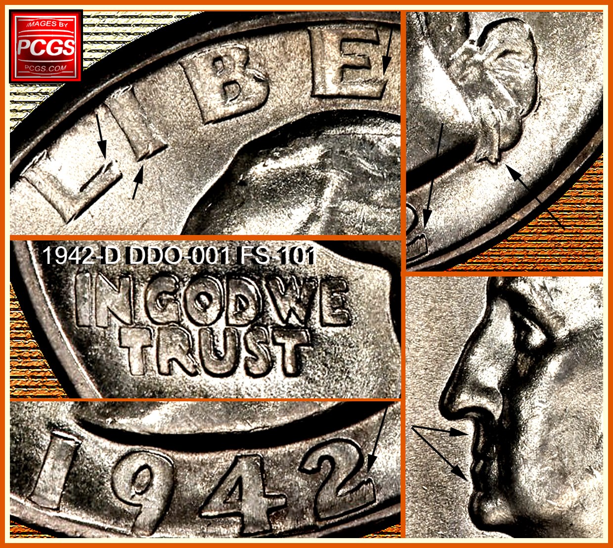 1942-D-Washington-Quarter--Doubled-Die-Obverse-FS-101!-Cherrypicked!