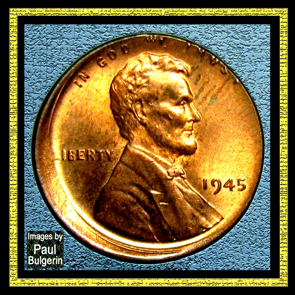 Red-BU-1945-Lincoln-Cent-Struck-Off-Center