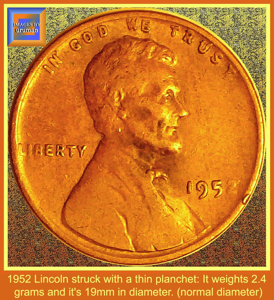 1952-Lincoln-Struck-In-A-Thin-Planchet