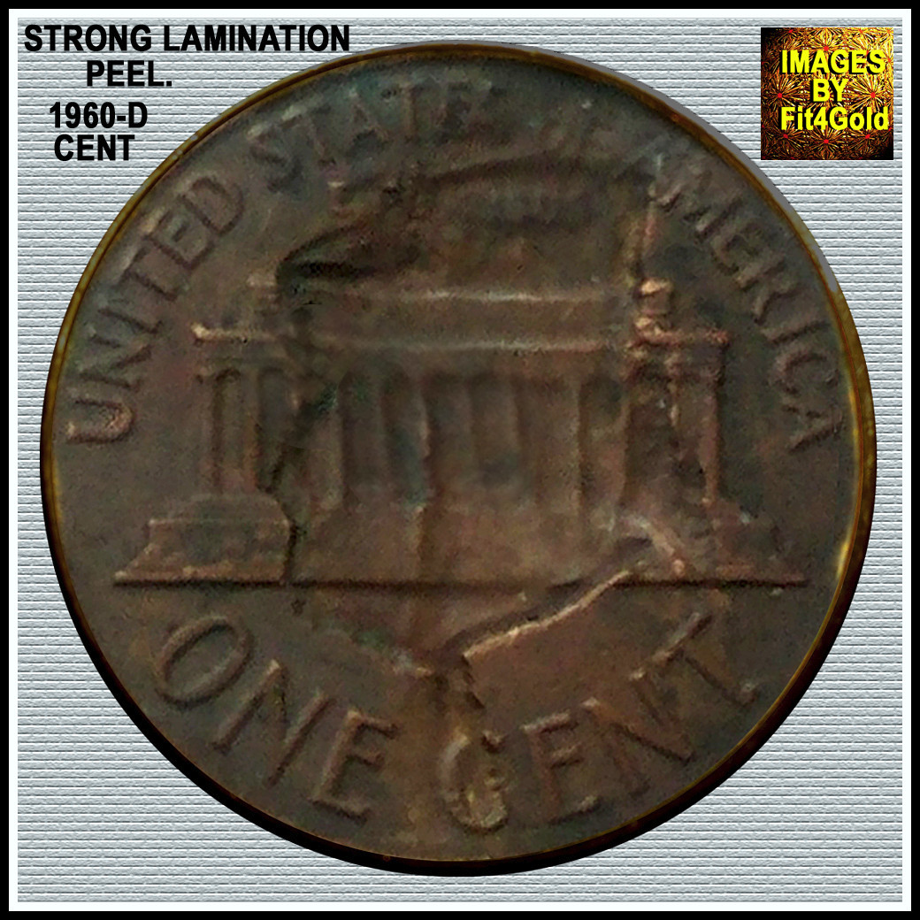 Weird-Layers-1960-Copper-Penny-Cent