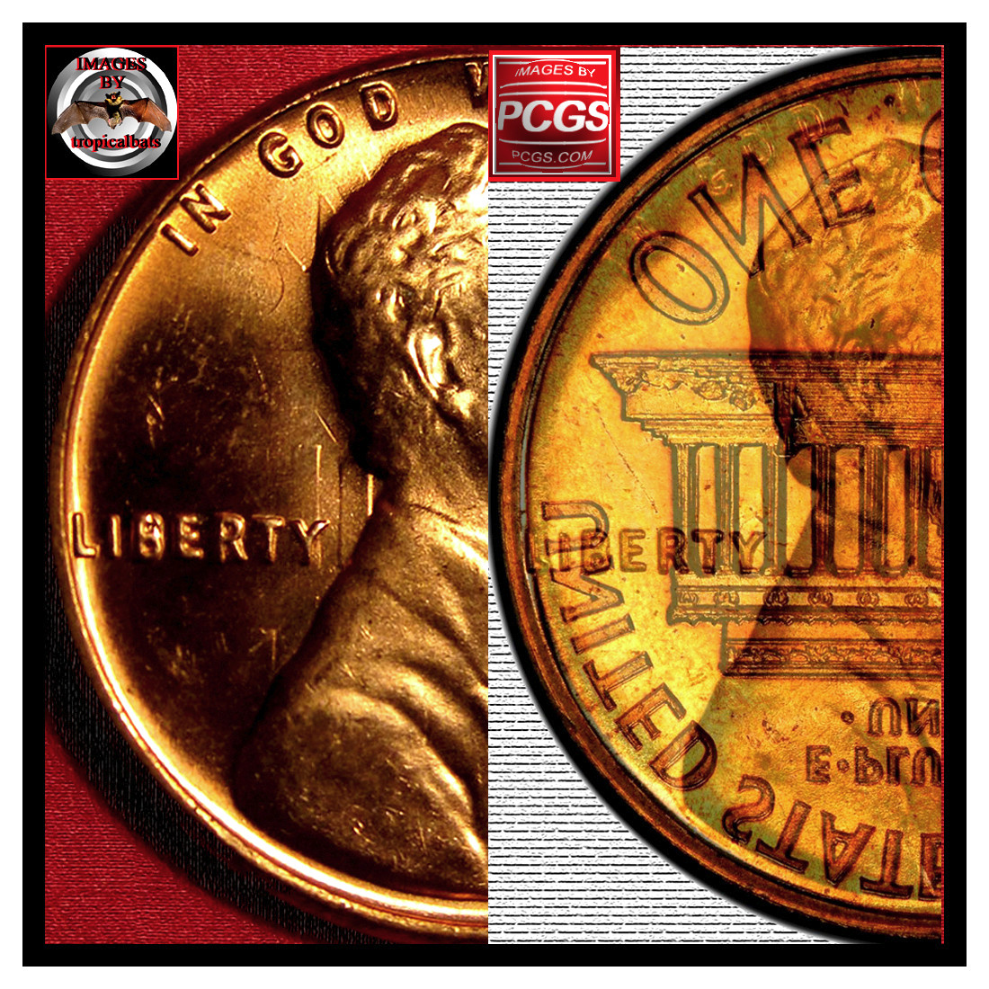2009-P-PL-Lincoln-Cent.-Coolest-Die-Clash-I've-Seen-To-Date-On-A-Zinc-Cent.