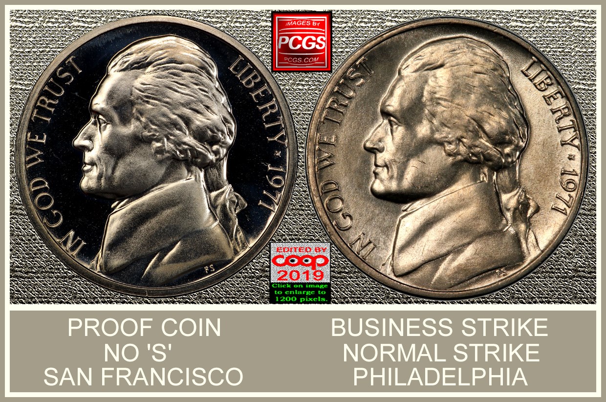 1964-P-Jefferson-Nickel-/-Satin-/-Fs?