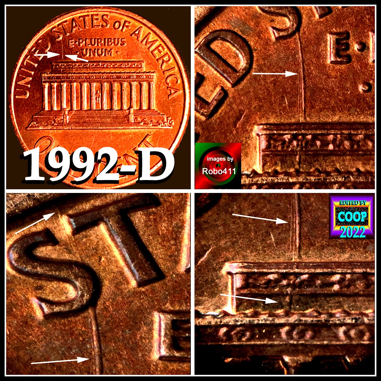1992-D-Lincoln-Memorial--Gouge?