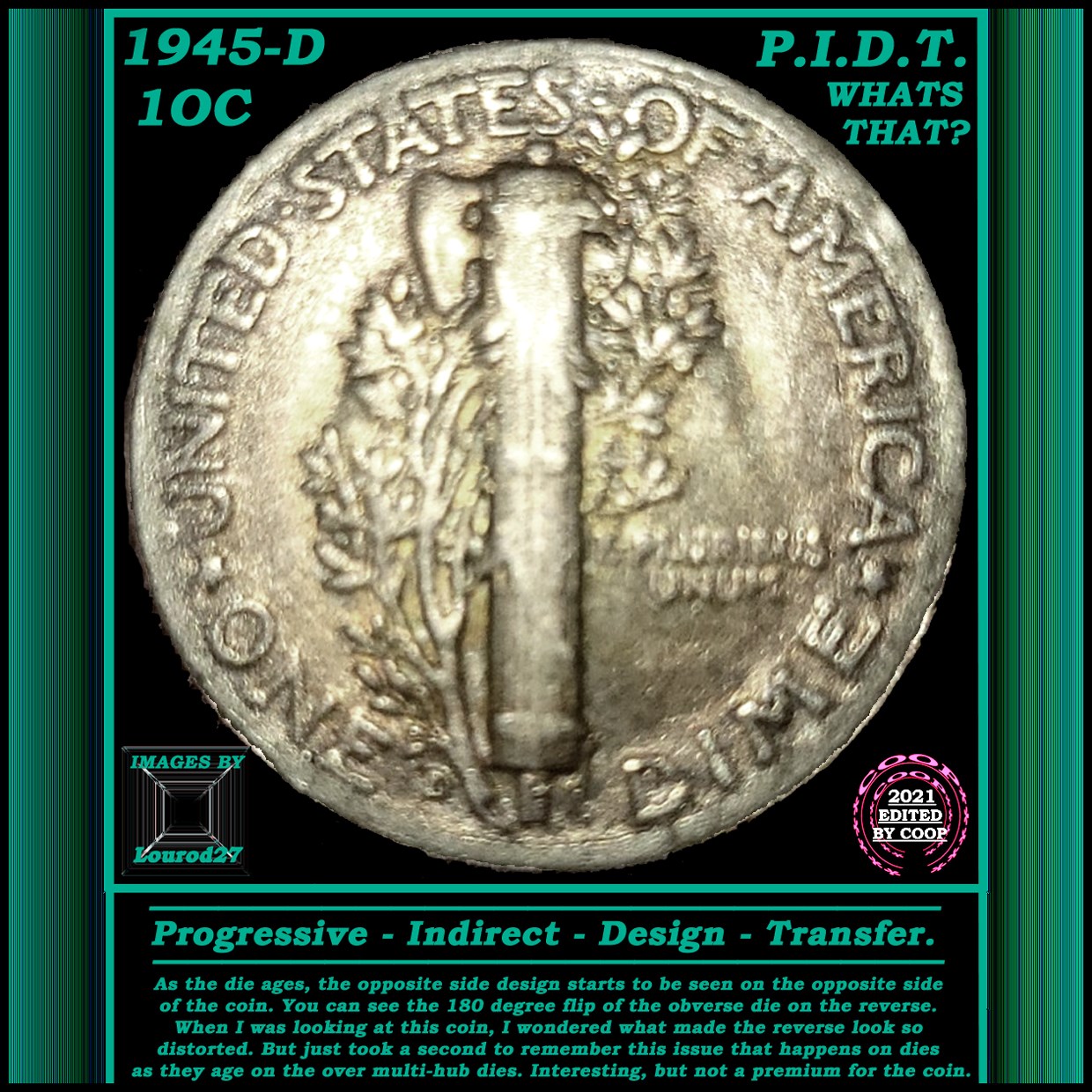 1985-D-Lincoln-Penny-Annealing/Counterclash