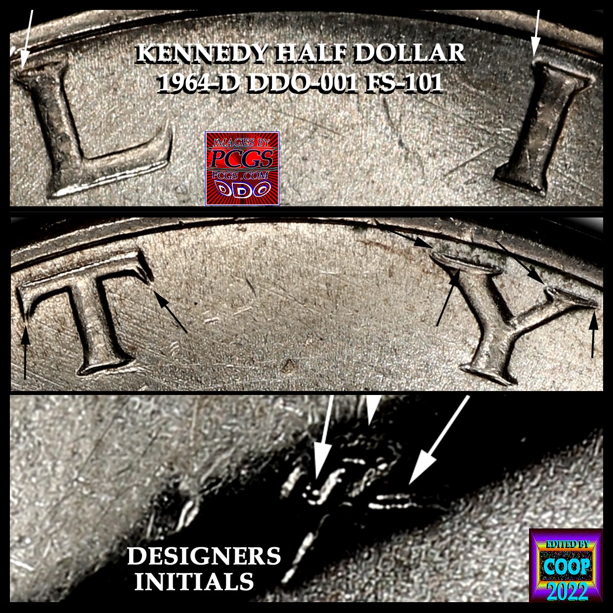 1964-D-Kennedy-Half-Dollar-DDO-005-FS-105-Stage-A