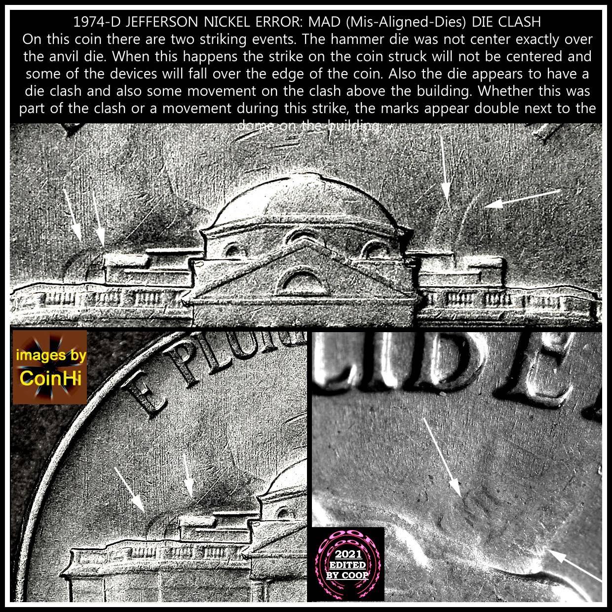 1974-D-5c-Mad-Chatter-Clashed-Dies