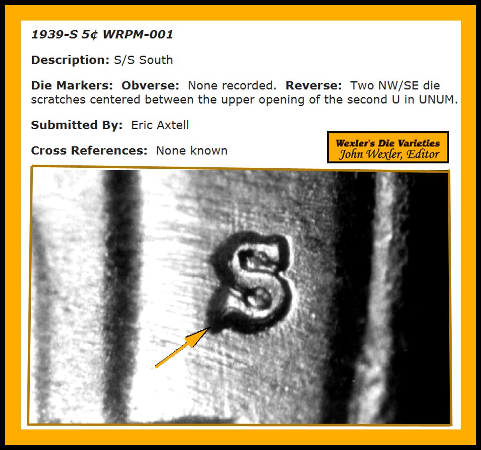 1939-Jefferson-Nickel-S/S-South-Or-Just-Late-Die-Stage?