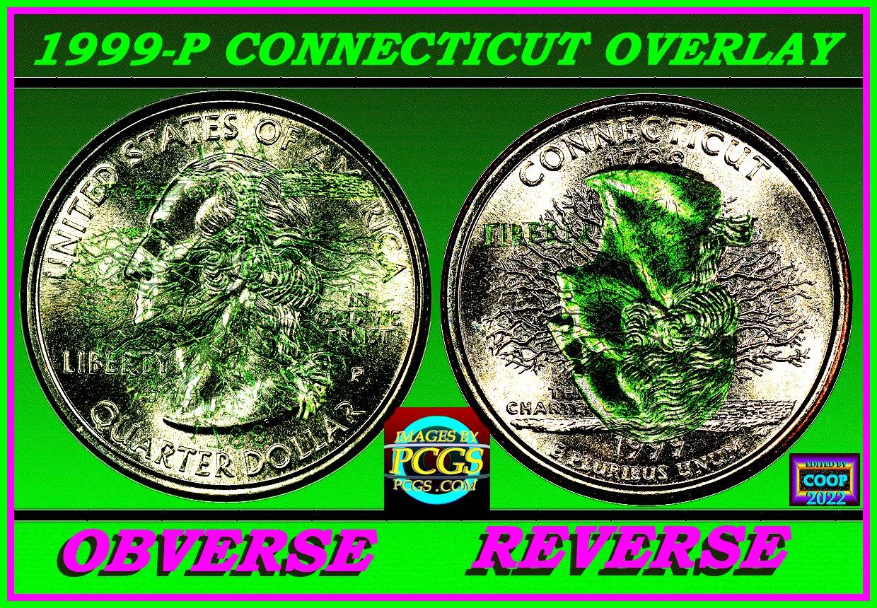 1999-P-Connecticut--Quarter-Looks-To-Be-A-DDR.