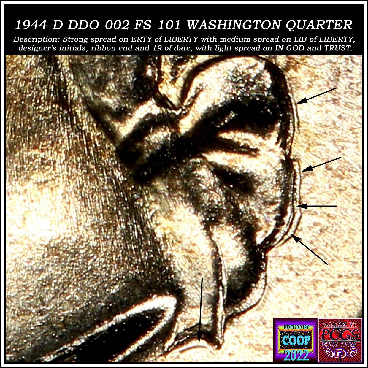 1944-D-Washington-Silver-Quarter-DDO.--Co-Op-Ive-Been-Paying-Attn