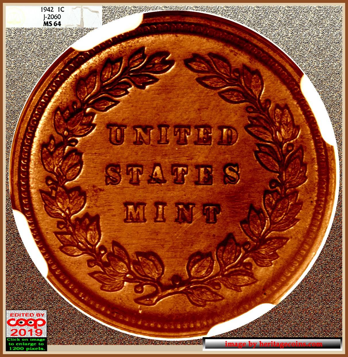 1942-Wheat-Penny-Weighing-3.30-Grams
