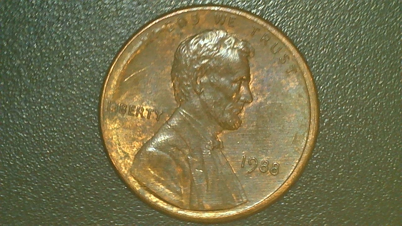 1988-Lincoln-Cent-Possible-Stutter-Strike