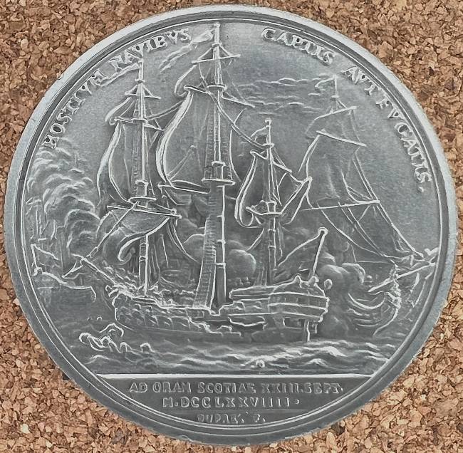 Post-A-Coin-Or-Medal-Devoted-To-A-Military-Subject