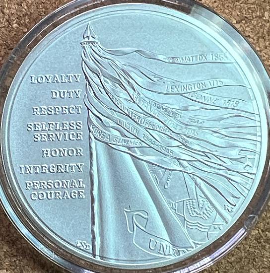 Post-A-Coin-Or-Medal-Devoted-To-A-Military-Subject