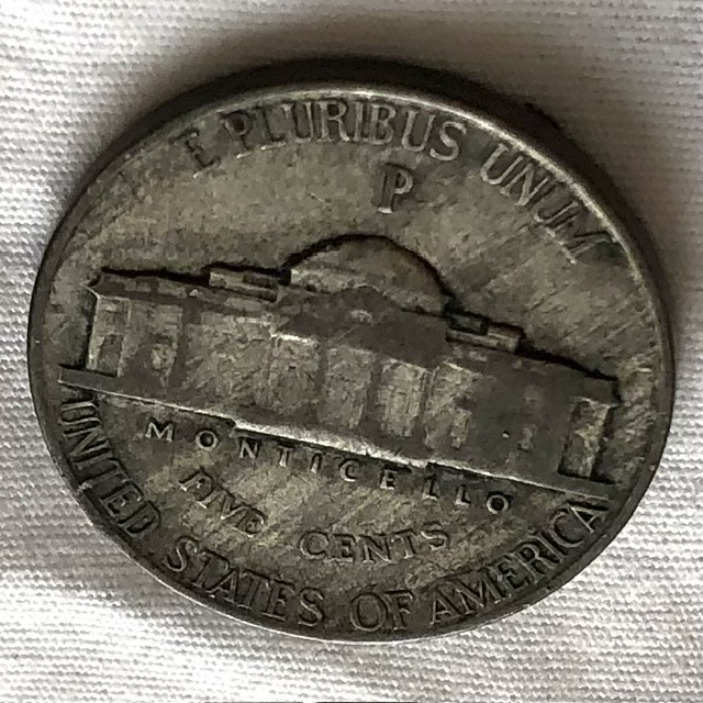 1944-P-Nickel-—-Or-What's-Left-Of-It-After-Lamination-Drama