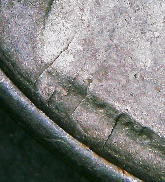 1943-P-Wheat-Cent-With-Unusual-Pre-Cuds-And-RIDBs