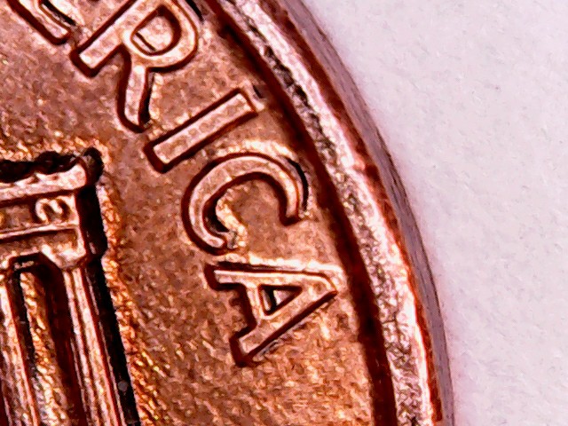 1991-D-Lincoln-Memoral-Penny,-Machine-Doubling-And-Actual-Doubling
