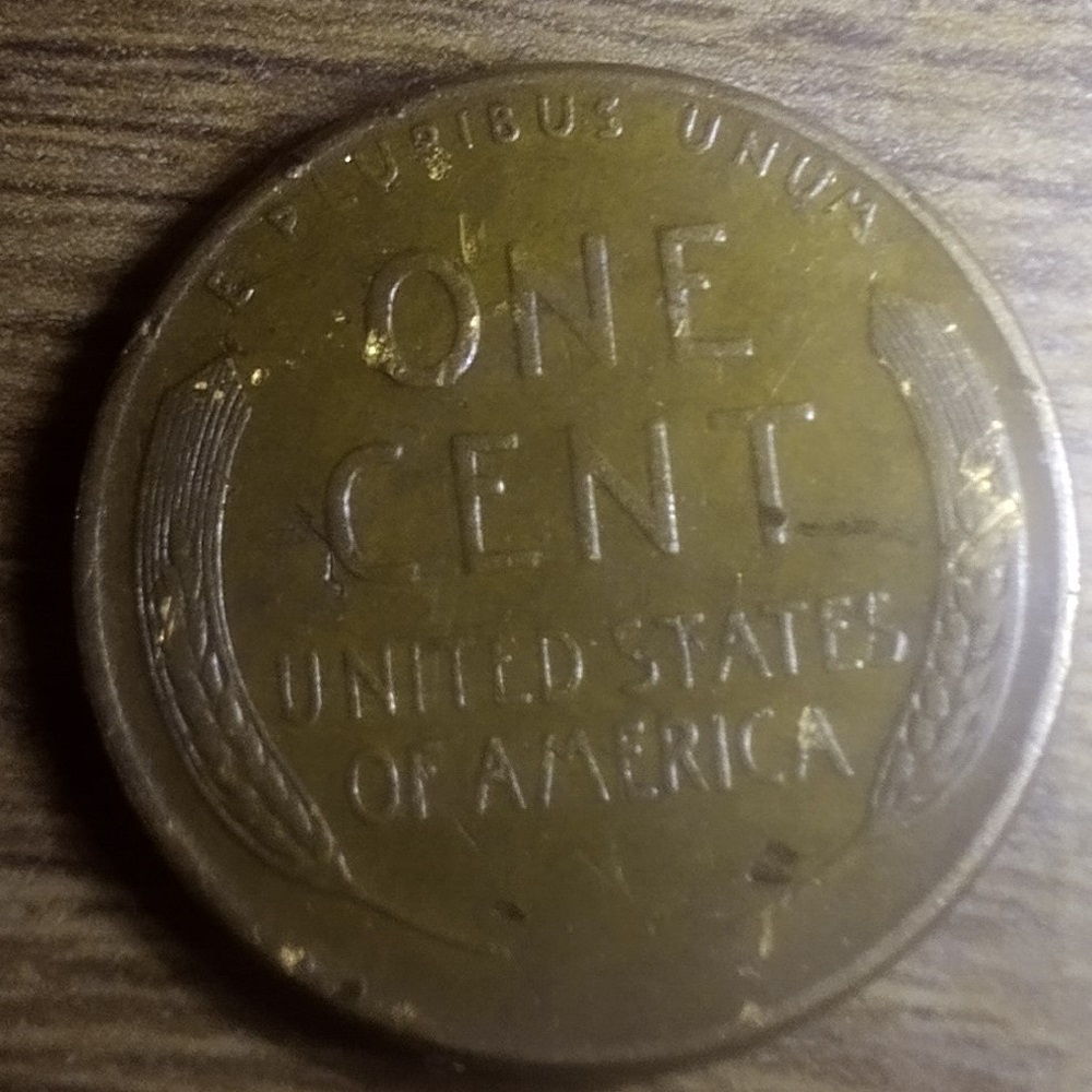 1957-D-Lincoln-Penny-Missing-T-In-Trust