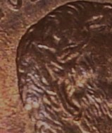 1992-Lincoln-Penny-With-A-Crazy-Ear-,-And-Crazy-Letters-On-Reverse