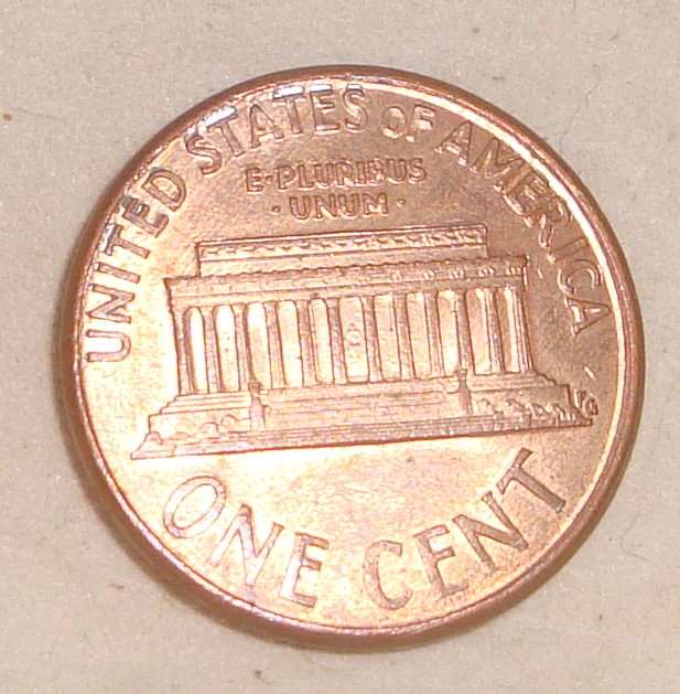 1992-Lincoln-Penny-With-A-Crazy-Ear-,-And-Crazy-Letters-On-Reverse
