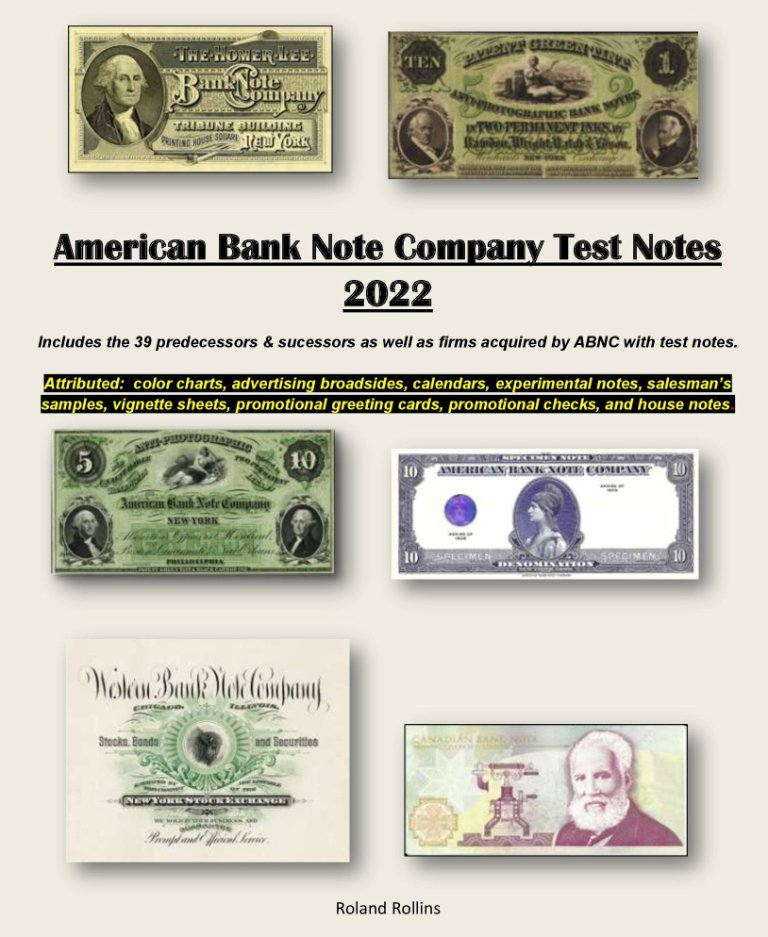 American-Bank-Note-Company-Test-Notes---2022-Catalog-Just-Released