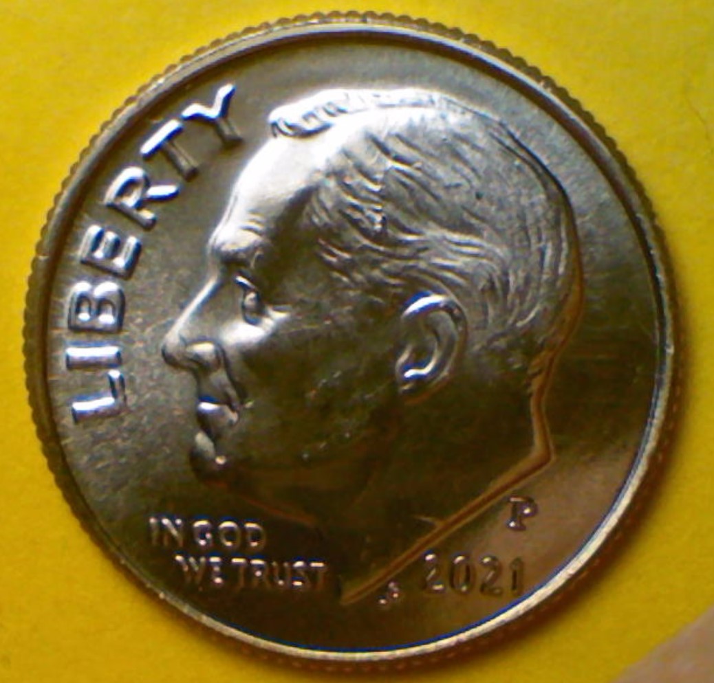 2021-P-Dime-With-Chip-And-Die-Crack