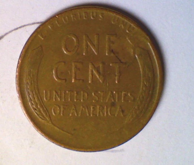 1944-Penny-With-Strike-Thru-Possible-On-Reverse