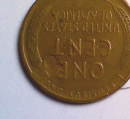 1944-Penny-With-Strike-Thru-Possible-On-Reverse