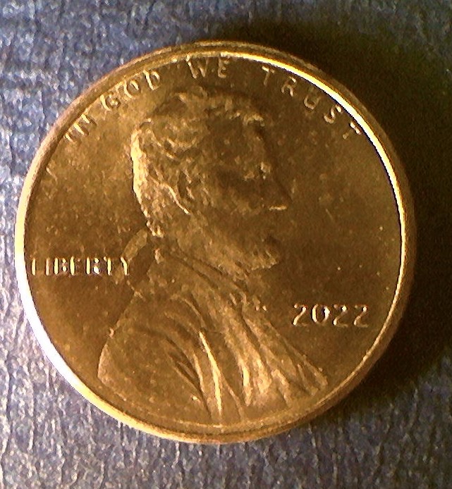 2022-P--Penny-Looks-Like-Polishing-Problem-On-Reverse-Lettering